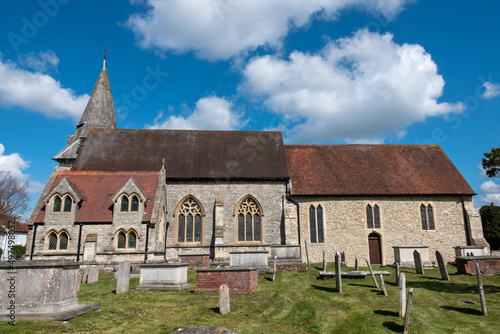 St Peters church Titchfield England the oldest church in Hampshire