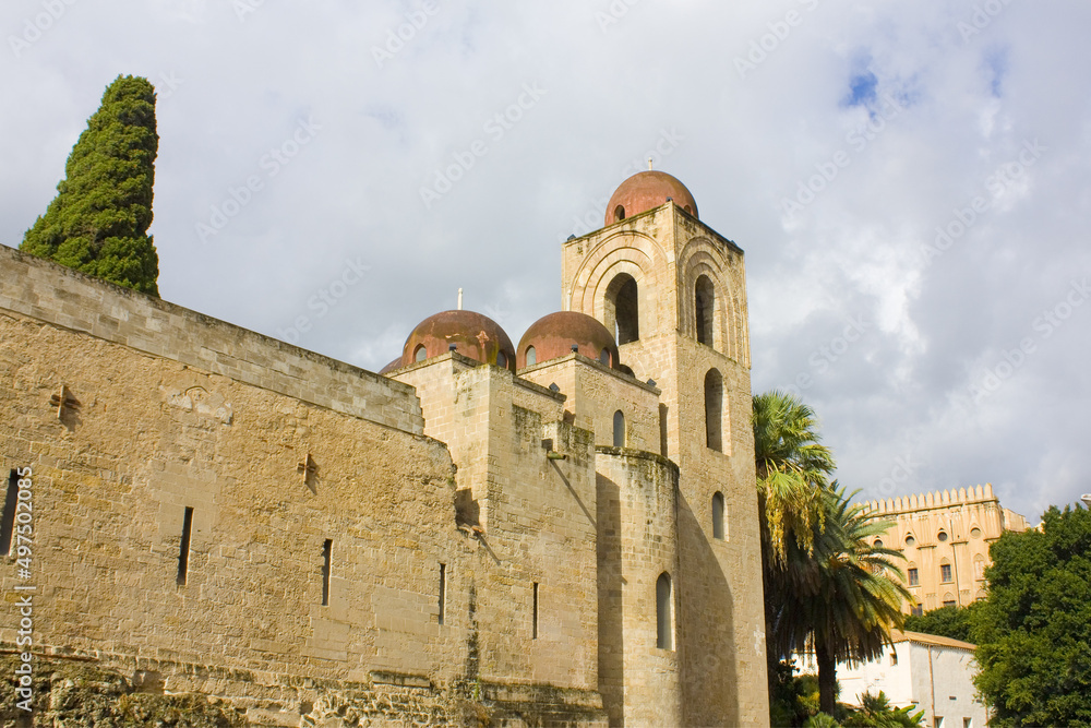 Church of Sant Giovanni degli Eremiti in Palermo, Sicily, Italy