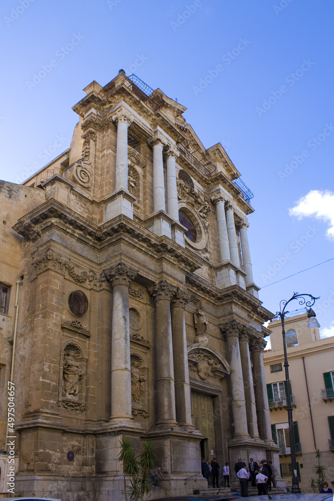 Church of Santa Maria della Pieta in Palermo, Sicily, Italy