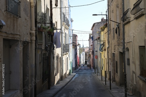 Sète, étang de thau, port pointe courte