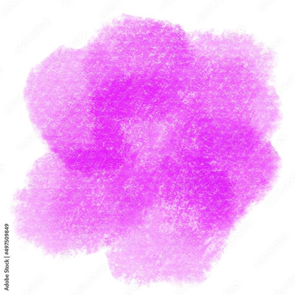 Pink flower watercolor 