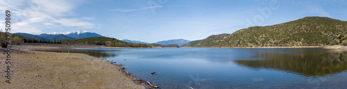panorama of the lake, Lac de Vinça