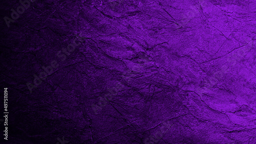 Obraz na płótnie Deep purple lilac background. Gradient. Toned rough rock texture. Close-up. Colorful stone background with space for design. w salonie