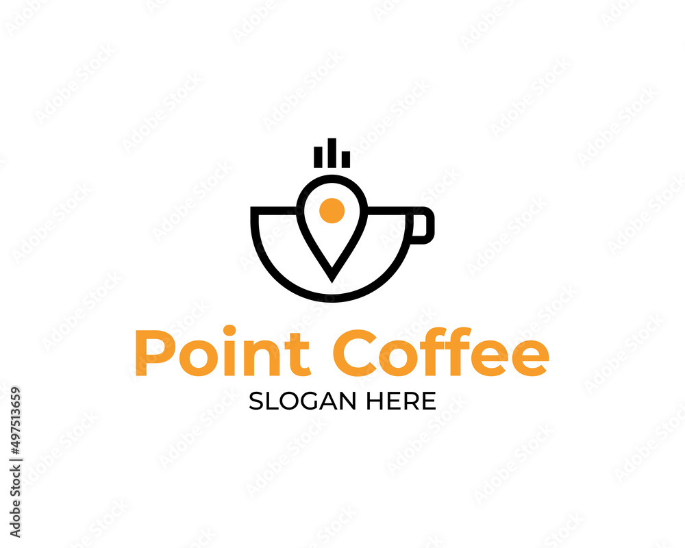 coffee shop logo icon coffee shop logo icon