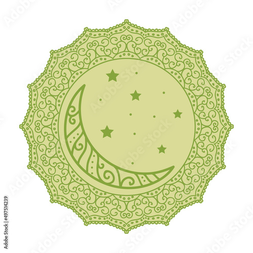 mandala moon