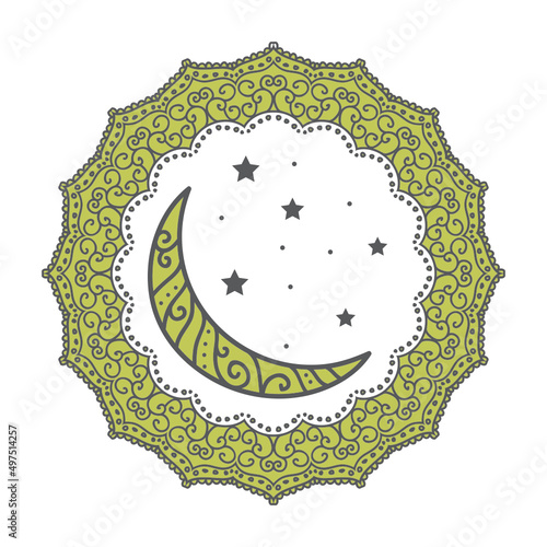 mandala moon