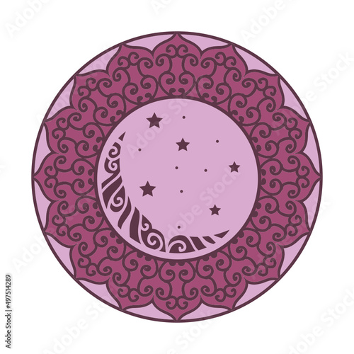 mandala moon