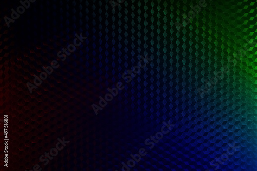 Abstract background with geometric patterns with 3d effect. Trendy futuristic cover. Advertising background for advertising.