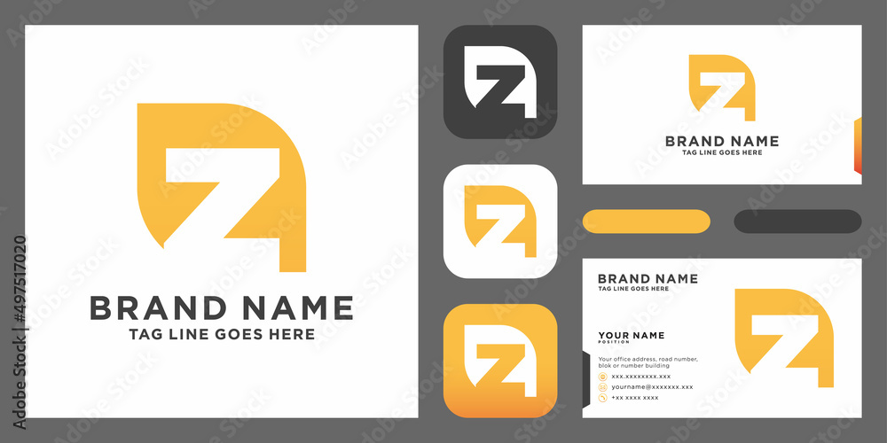 Initial Letter Z Logo Design vector Template. Creative Z Logo Design ...