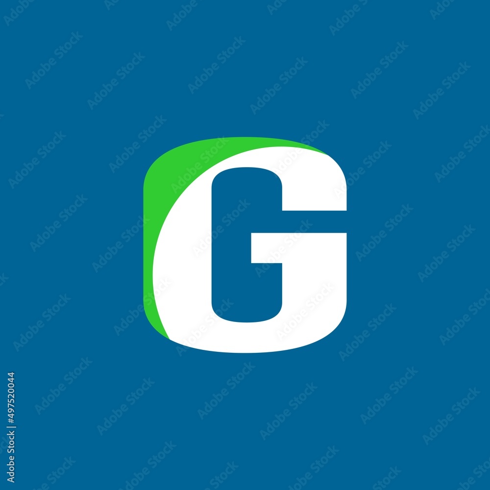 G letter logo vector illustration. G Lettermark simple iconic logo design. G letter logo vector illustration. G Lettermark simple iconic logo design.