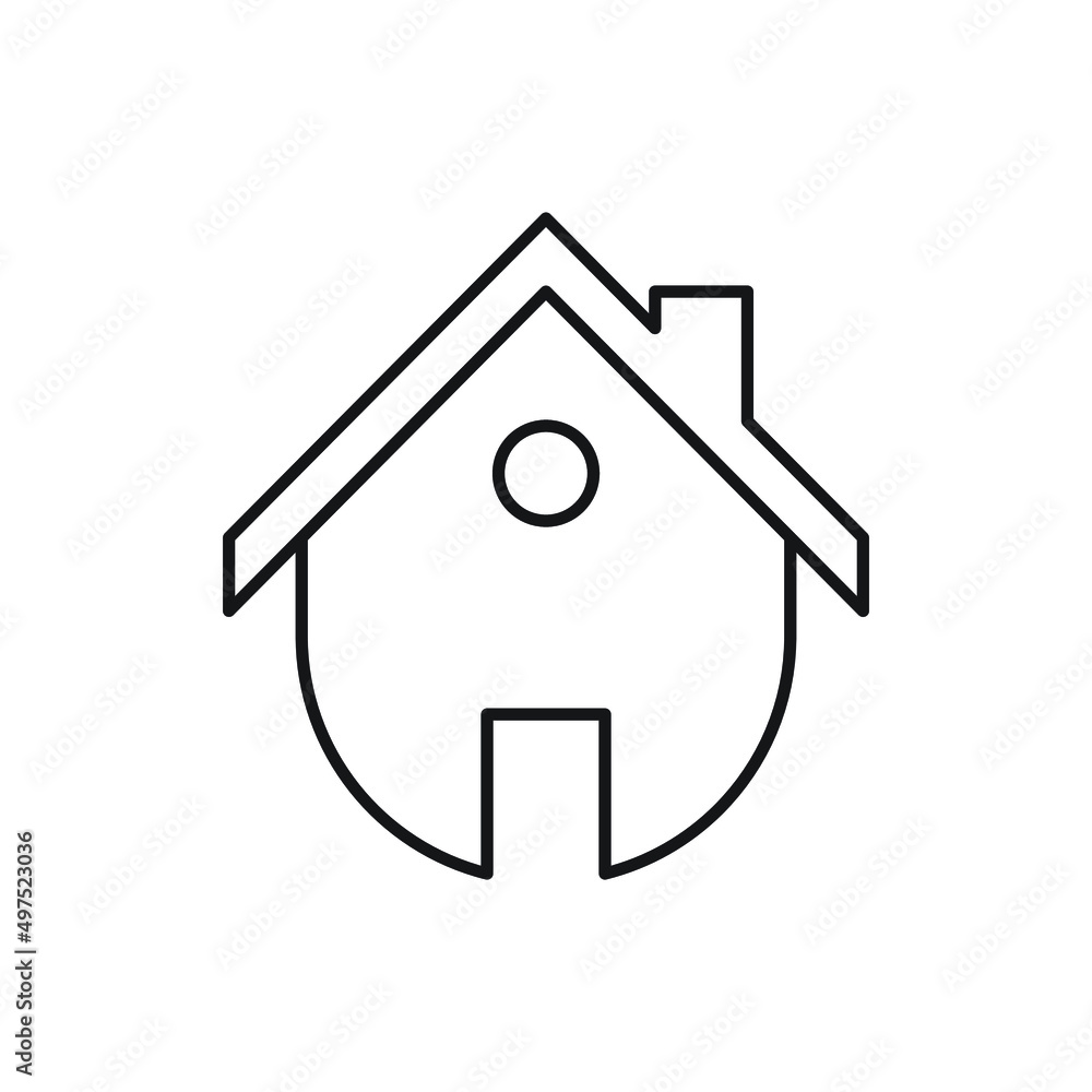 home icon for website, presentation symbol home icon for website, presentation symbol