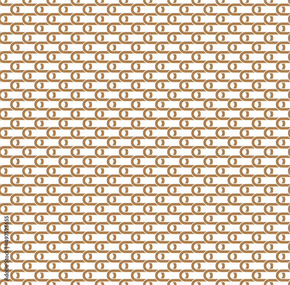 Greek waves round chain seamless vector pattern Greek waves round chain seamless vector pattern