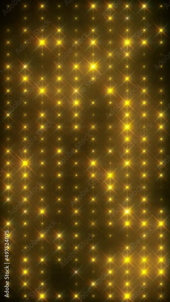 Energetic Gold Light Wall Loop Energetic Gold Light Wall Loop