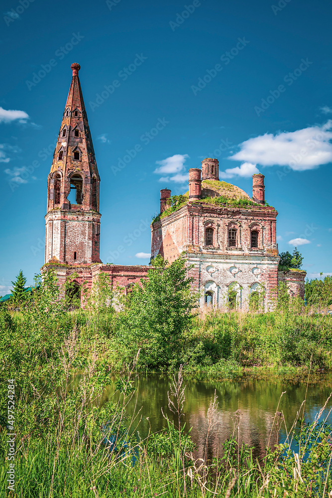 abandoned village church abandoned village church