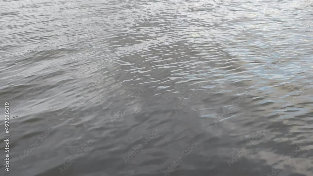 Ripples of water on the river. The calm surface of real water on the lake. Water wave background Ripples of water on the river. The calm surface of real water on the lake. Water wave background
