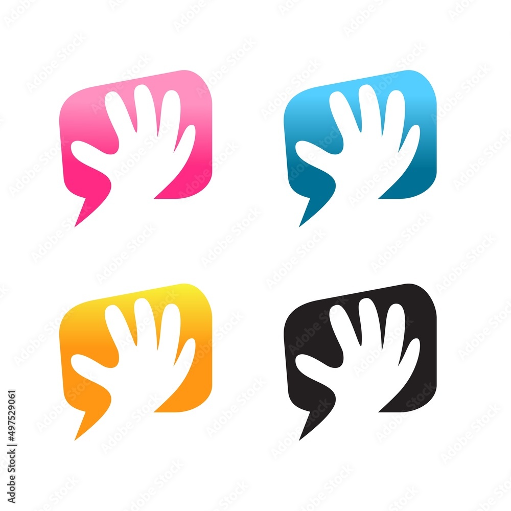 Obraz premium chat bubble