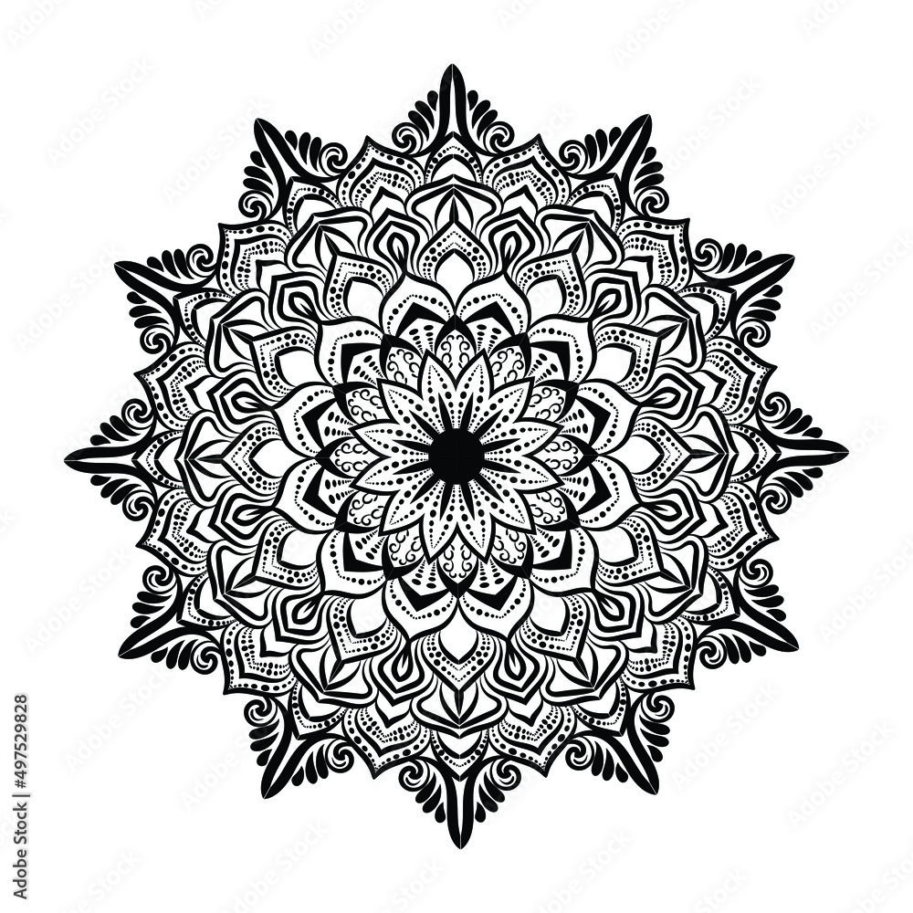 luxuary new style mandala design template luxuary new style mandala design template