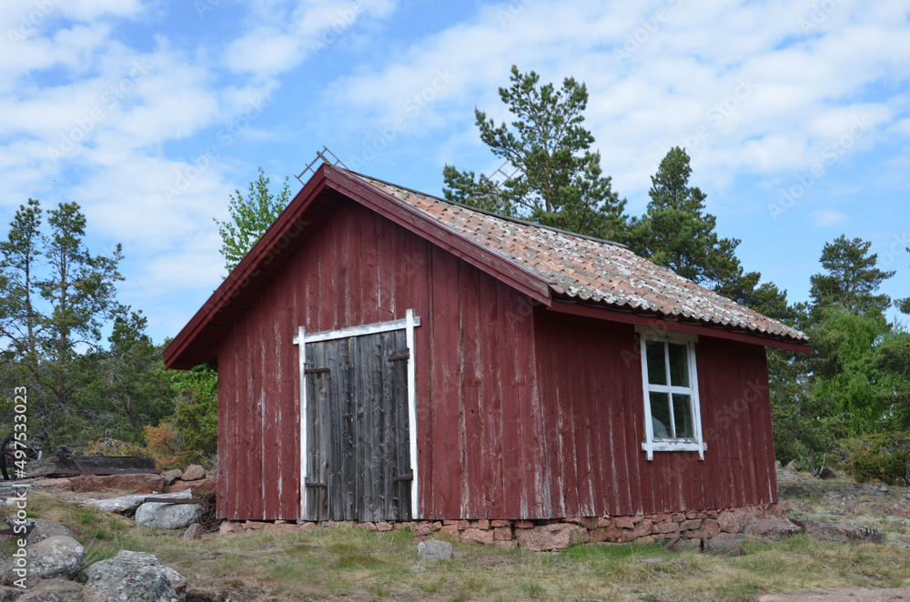 old shed