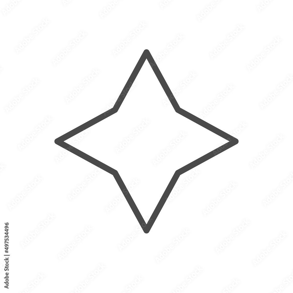 Star vector icon. Simple pictogram. Star vector icon. Simple pictogram.