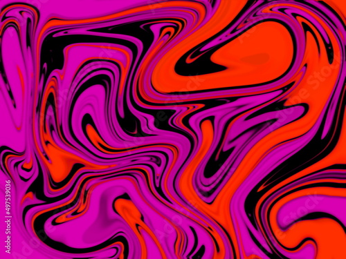 Liquid background illustration. Artistic cover design. Creative fluid color background