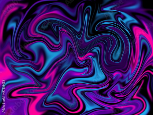 Liquid background illustration. Artistic cover design. Creative fluid color background