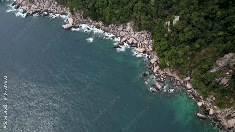 Tropical island View from drones at koh tao. Tropical island View from drones at koh tao.