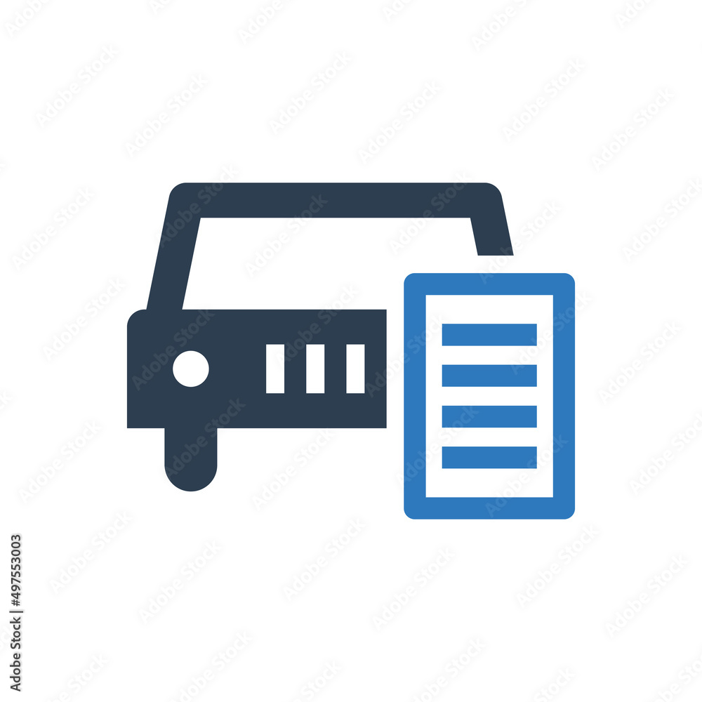 car repair document icon - Car Maintenance File icon car repair document icon - Car Maintenance File icon