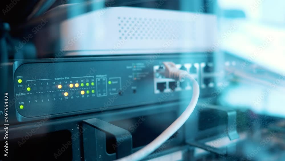 Device for communication. Server for wi-fi internet in the room. Multi-colored lights flash and show signal strength Device for communication. Server for wi-fi internet in the room. Multi-colored lights flash and show signal strength