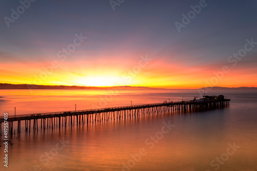 Sunrise at Capitola Beach, California © MyPopularClicks