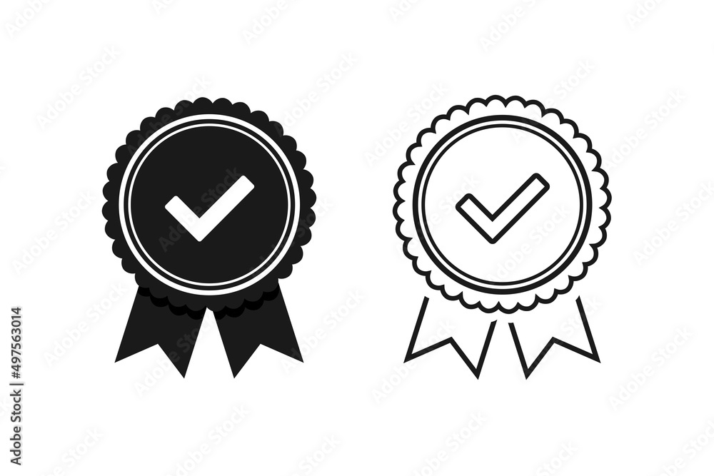 Premium quality. Certificate sign. Vector illustration Premium quality. Certificate sign. Vector illustration