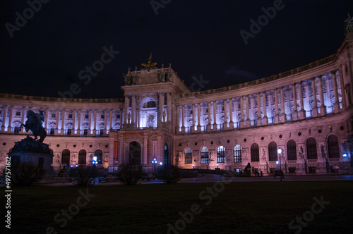 architectural monuments of Vienna in cloudy weather, late evening. European culture, historical monuments of architecture. history, architecture of austria