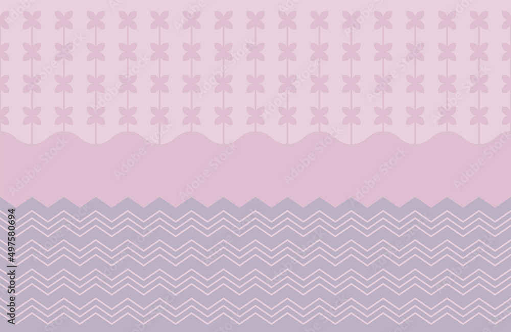 Cute seamless pattern with geometric stylized nature elements. Colorful trendy decorative background. Cute seamless pattern with geometric stylized nature elements. Colorful trendy decorative background.