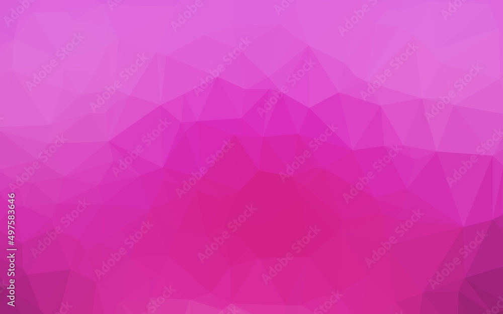 Light Pink vector abstract polygonal texture. Light Pink vector abstract polygonal texture.