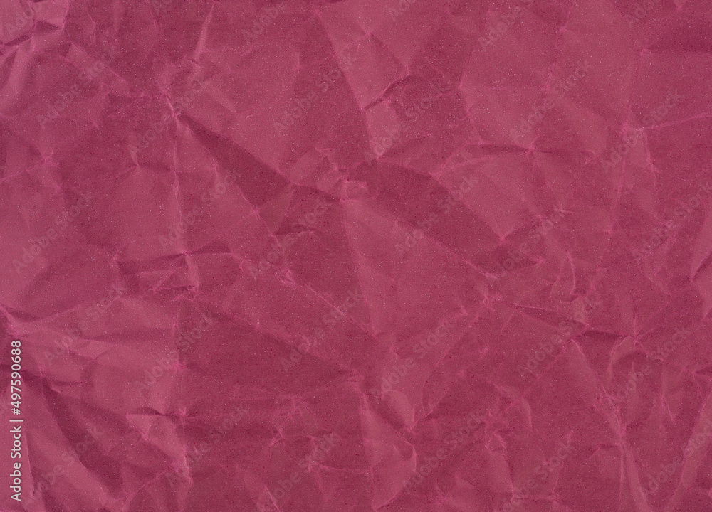 Wrinkled sheet of wine red paper. Textured backdrop Wrinkled sheet of wine red paper. Textured backdrop