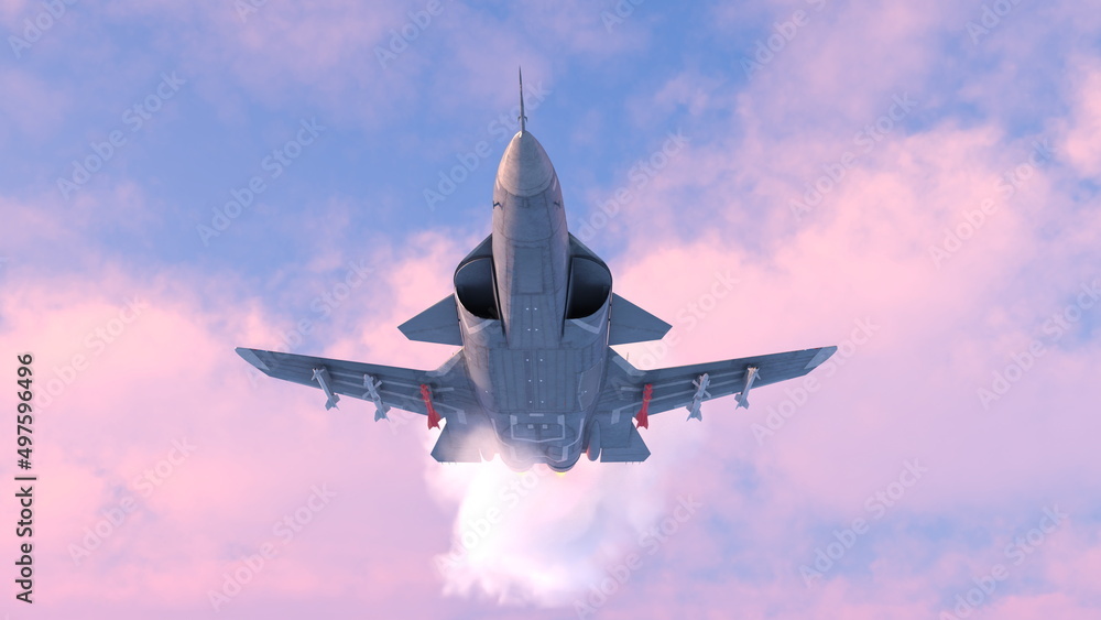 Obraz premium 戦闘機