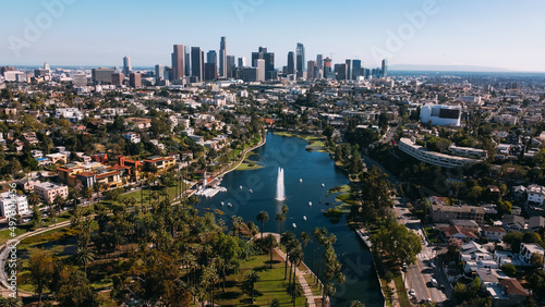 Fotografija View on Echo Park, Los Angeles