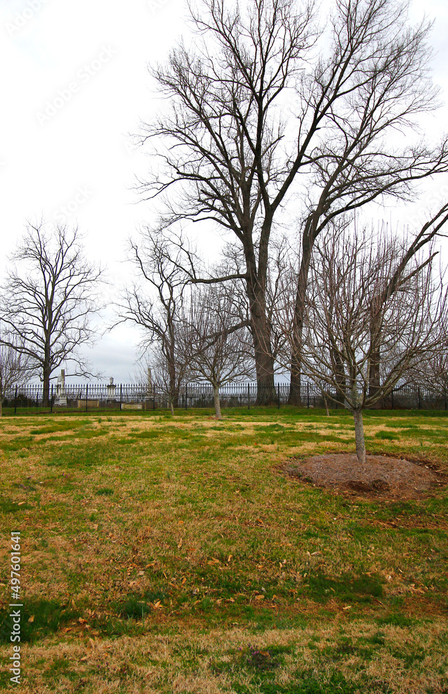 Confederate Cemetery, Eastern Flank Battlefield Park, Franklin, Tennessee