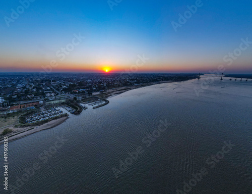 Cuadro en lienzo view of the city