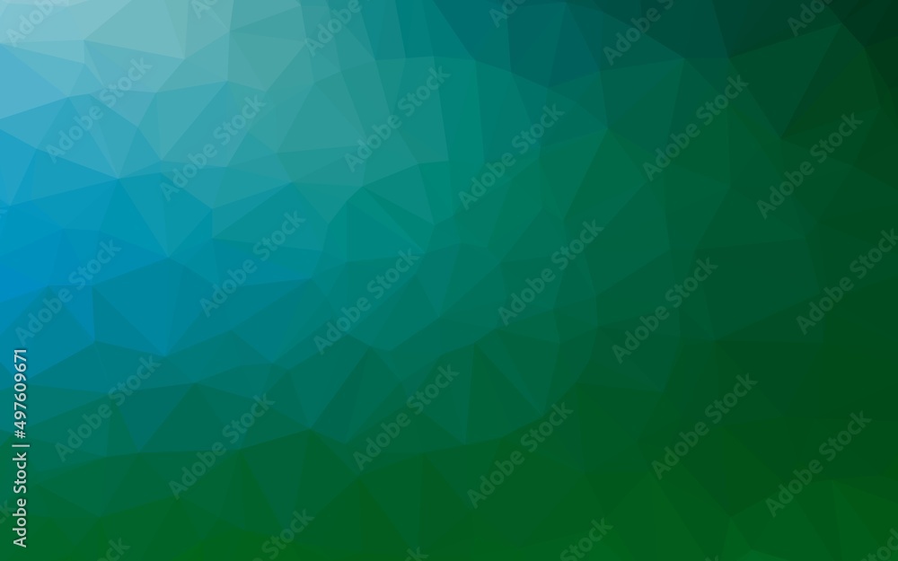 Dark Blue, Green vector blurry triangle texture. Dark Blue, Green vector blurry triangle texture.