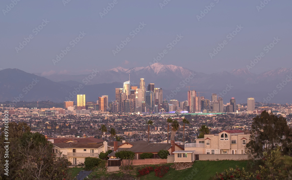 view of Downtown LA
