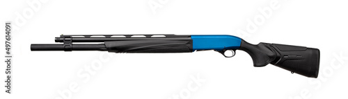 Photography Modern semi-automatic shotgun