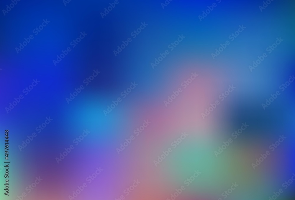 Light BLUE vector glossy abstract background.