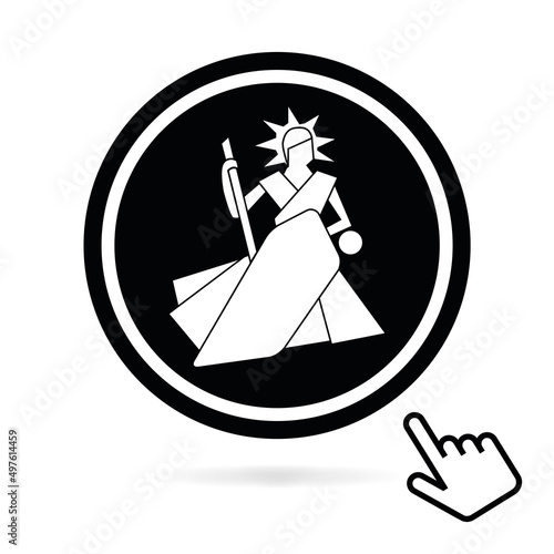 Logo huissier de justice.