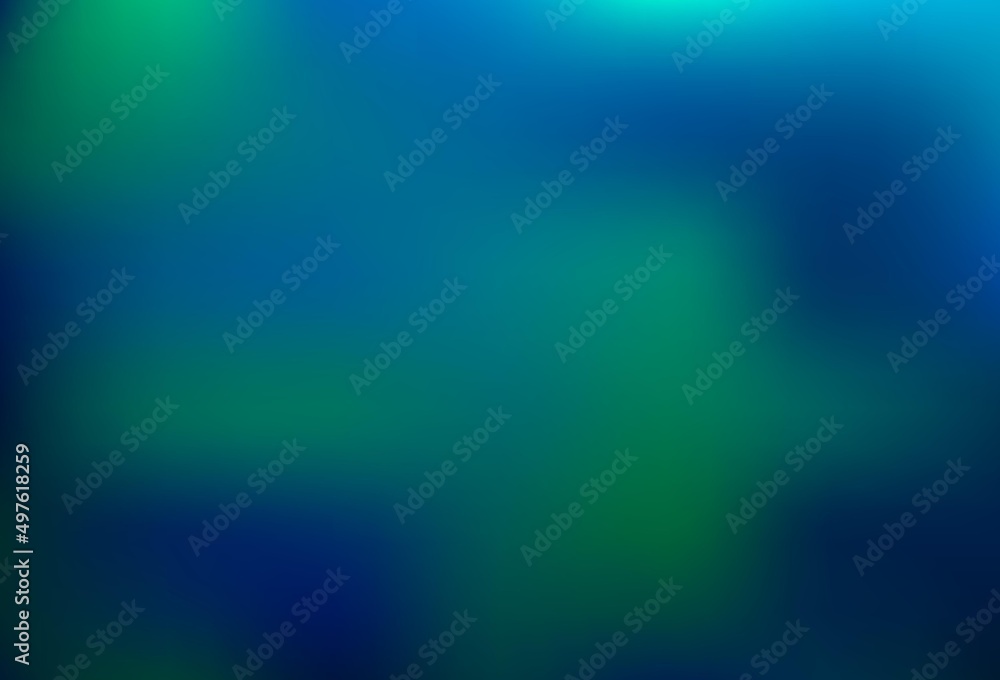 Fototapeta premium Light BLUE vector abstract blurred template.