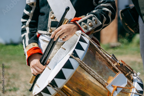  Soldier with a drum