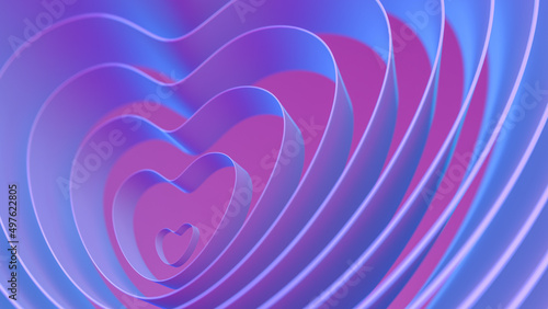 Vibrations of the heart.