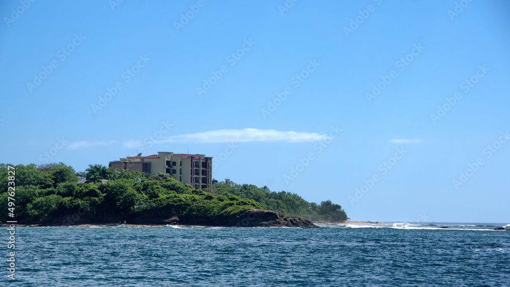 Hotel on the coast in Tamarindo, Guanacaste, Costa Rica