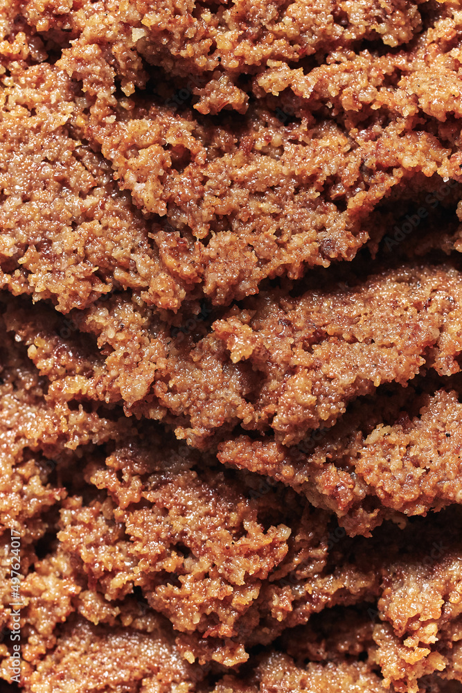 Minced Pork Crackling. Minced Pork Crackling.