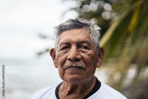 Portrait of a senior man