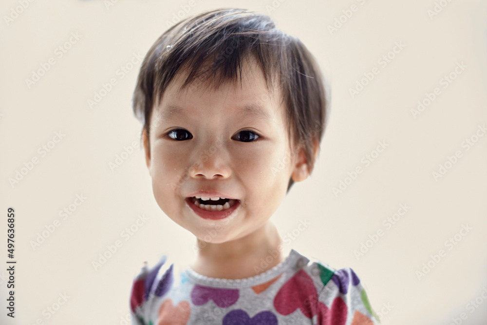 Closeup portrait of funny asian kid
Closeup portrait of funny asian kid